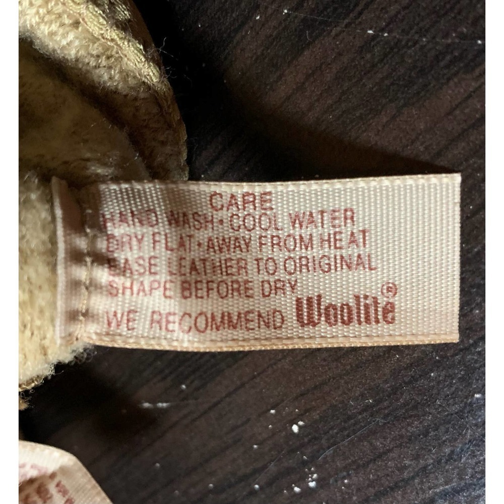 Vintage ISOTONER Aris Warm-Ups Ladies Womens One-size OSFA Lined tan Gloves - Picture 11 of 11